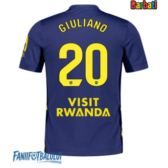Atletico Madrid Giuliano Simeone #20 Tricou Fotbal Replică 2025-26 Barbati Deplasare
